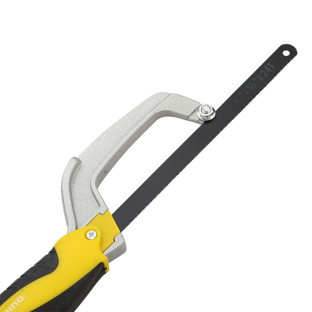 Rhino 35012 Mini Hacksaw 250 mm 250 mm - Ergonomic Handle for Optimised Comfort - Allows You to Saw in Hard Places, NC, 250 mm - Image 2