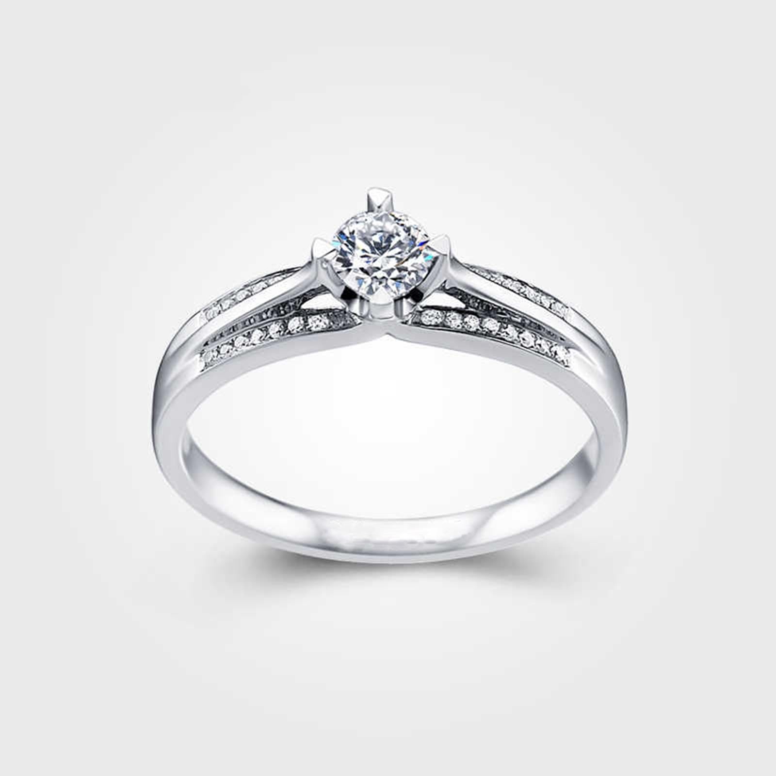 Epinki 950 Platinum/9K/14K/18K Weißgold Trauringe Echt Schmuck, Klassiker Eheringe Labor Erstellt Diamant, Ring Gold 750/585/ 375, Gr.47-70