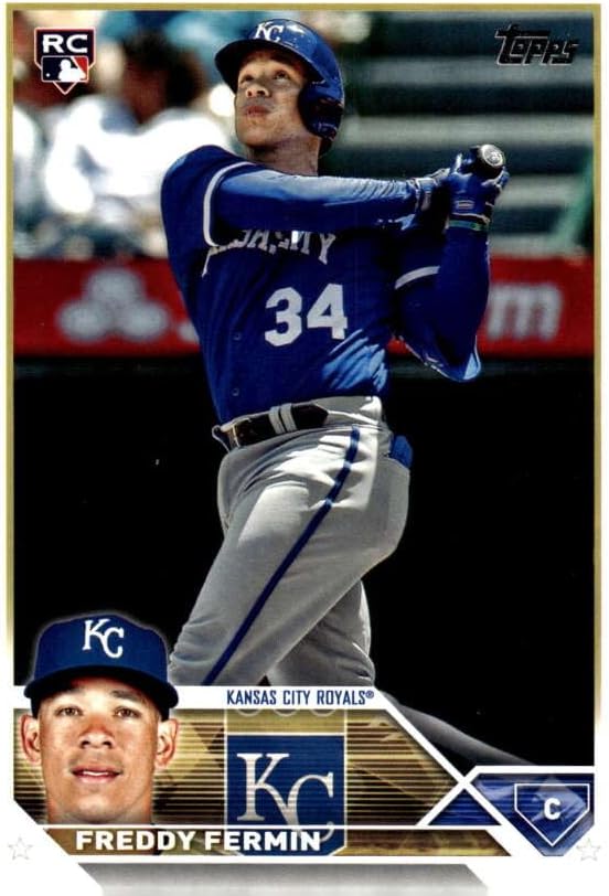 2023 Topps Update Series #US114 Freddy Fermin NM+-MT+ RC Rookie Kansas City Royals Baseball