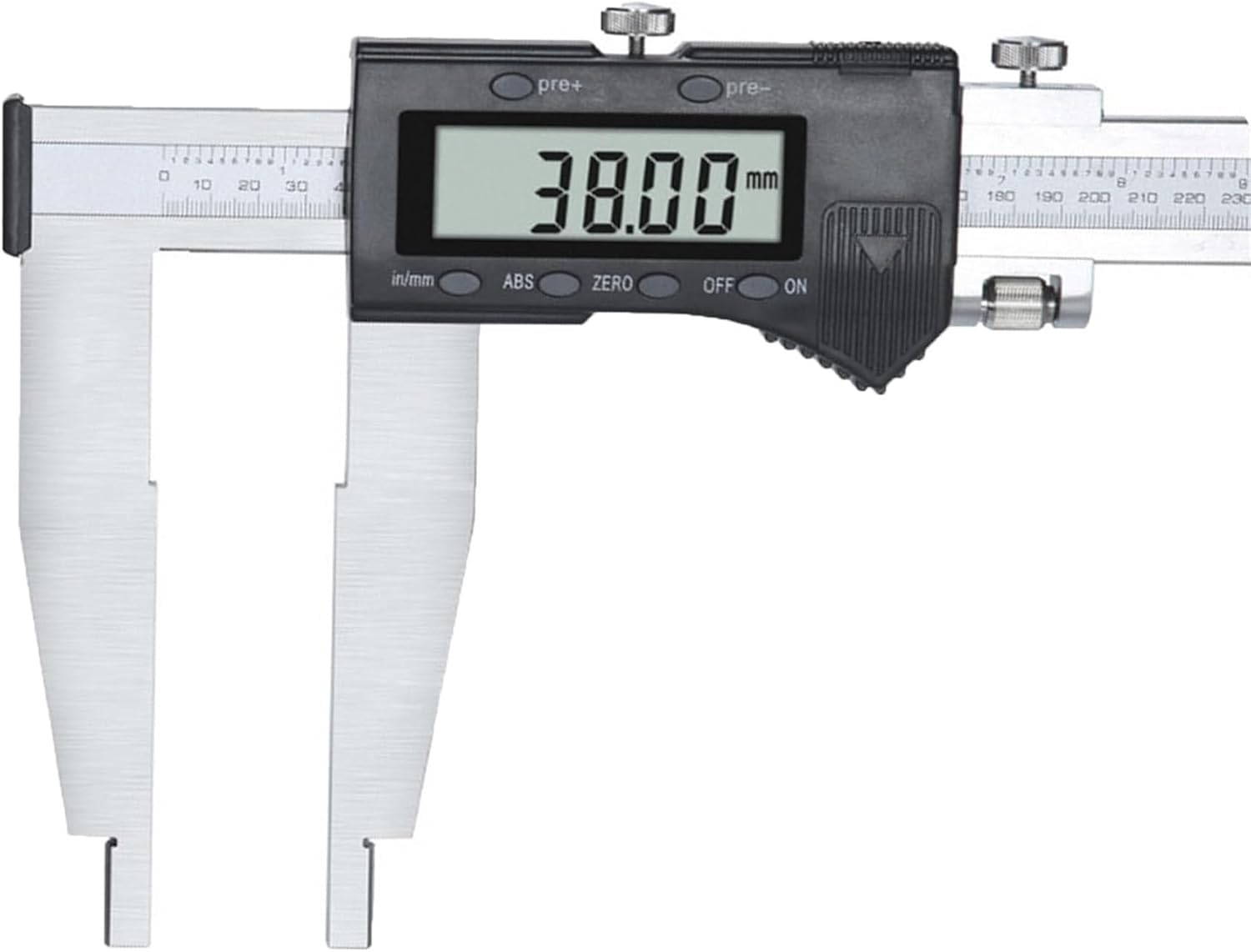 Cyfrowy Suwmiarka O Zakresie Pomiarowym 0–800 Mm/31,5 Cala, Dokładność ±0,06 Mm, Elektroniczna Linijka Cyfrowa Ze Stali Nierdzewnej Z Funkcją Automatycznego Wyłączania