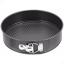 Forma Assadeira Redonda Antiaderente Teflon com Fundo Falso Removível Ideal para Assar Bolos Tortas e Pães Com Facilidade de Desmolde (26 cm)