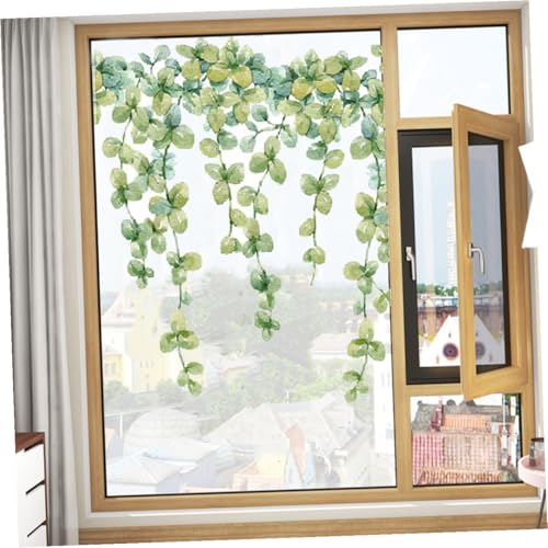 Set 3 piezas Vinilos Decorativos Hojas Eucalipto Verde miniatura 5