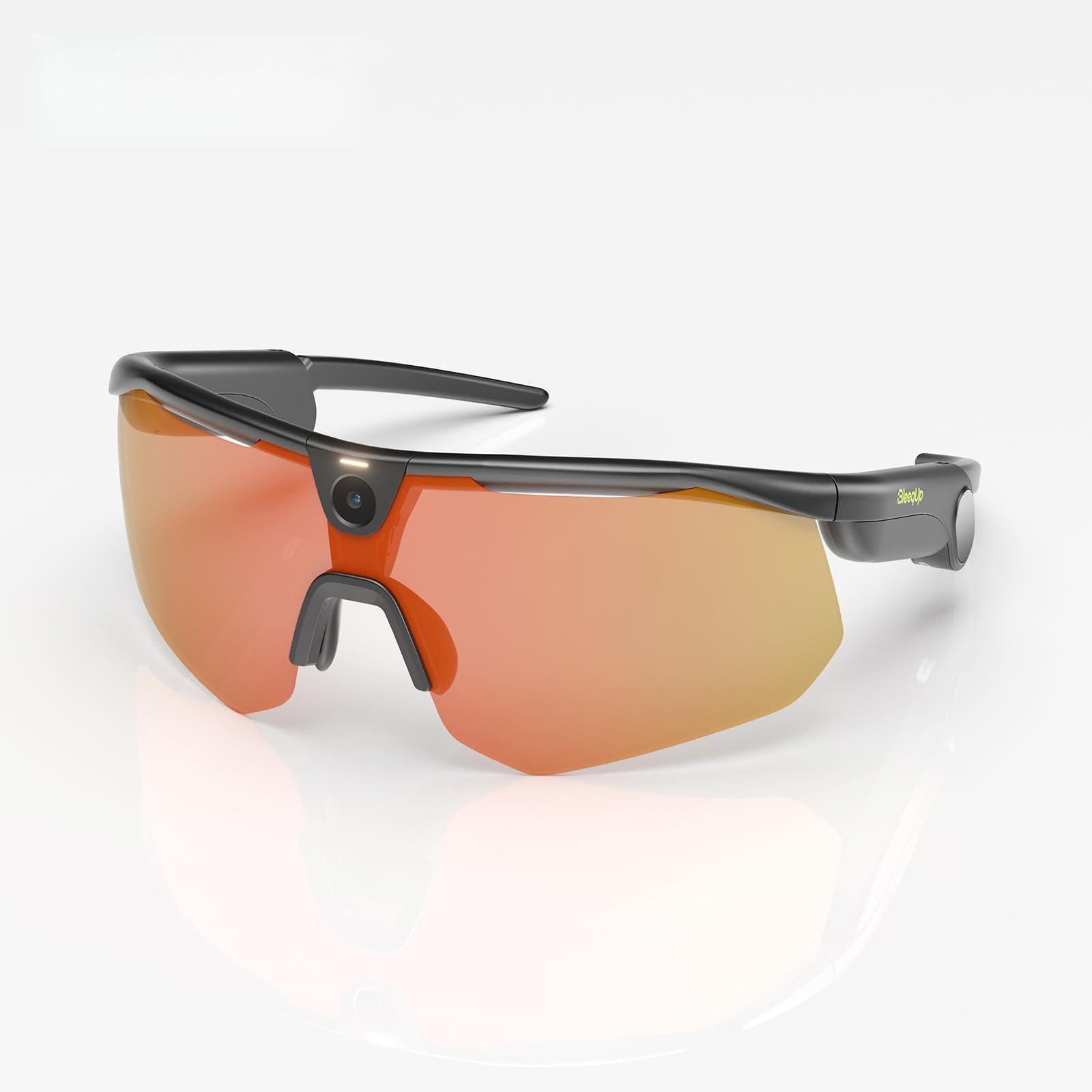 Ranger AI smart glasses with Camera sports goggles with16MP 120 FOV EIS stabilization camera 1080P Video Recording UV