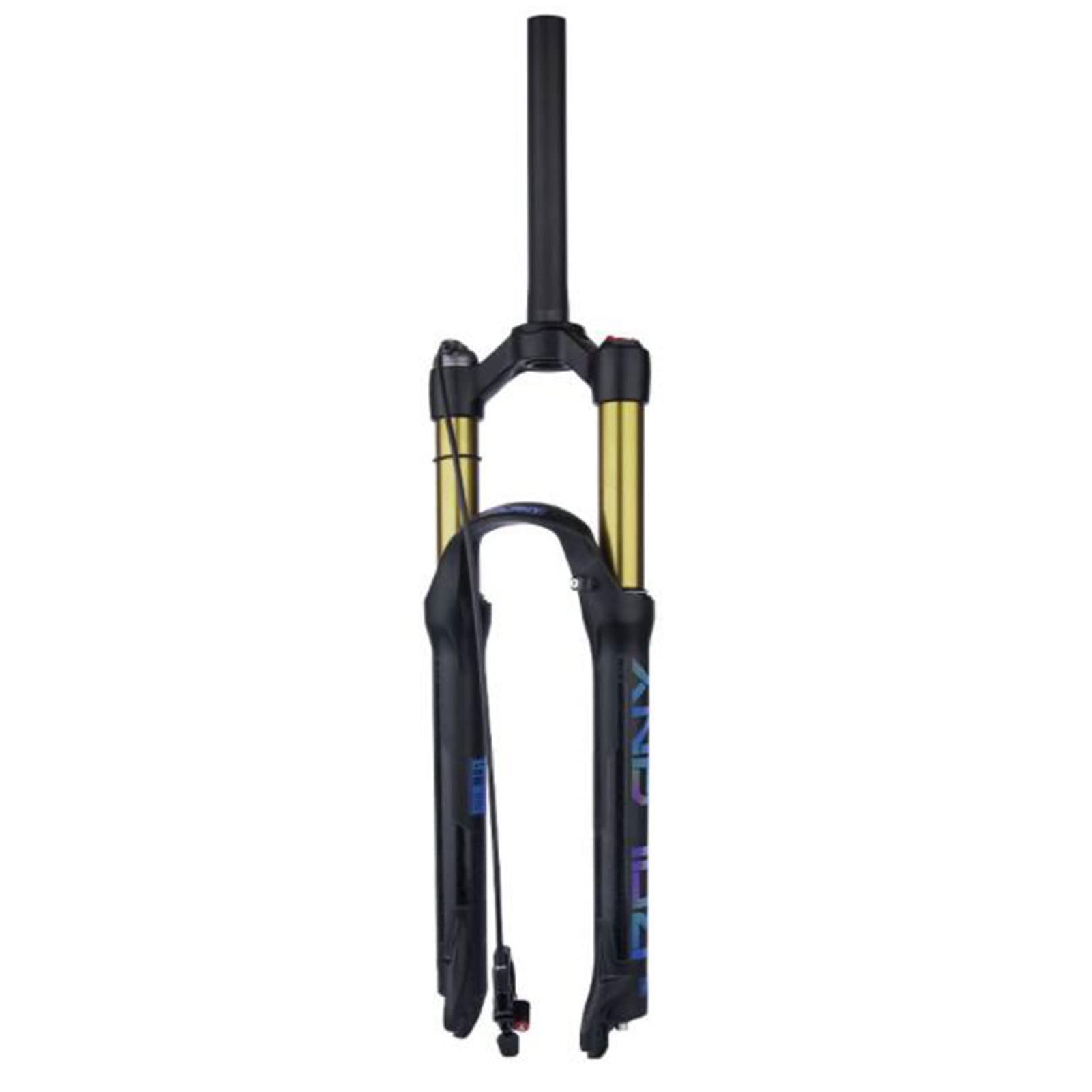 WIQUYBML Mountain Bicycle Suspension Forks,26/27.5/29inch Air Supension Front Fork 9mm Axle With Rebound Adjustment Stroke 125mm Accessories