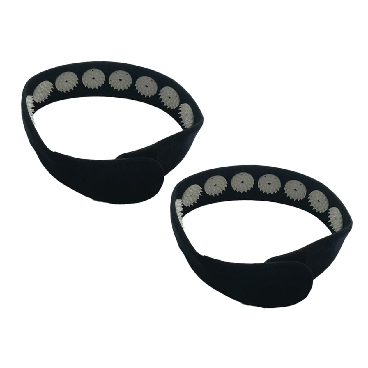 ORFOFE1 Set 2pcs Head Massage Belt Spa Headbands Electric Tool Portable Massager Wrap Headband Excedrin Extra Strength Tools Sponge Black Massage Headbands Deep