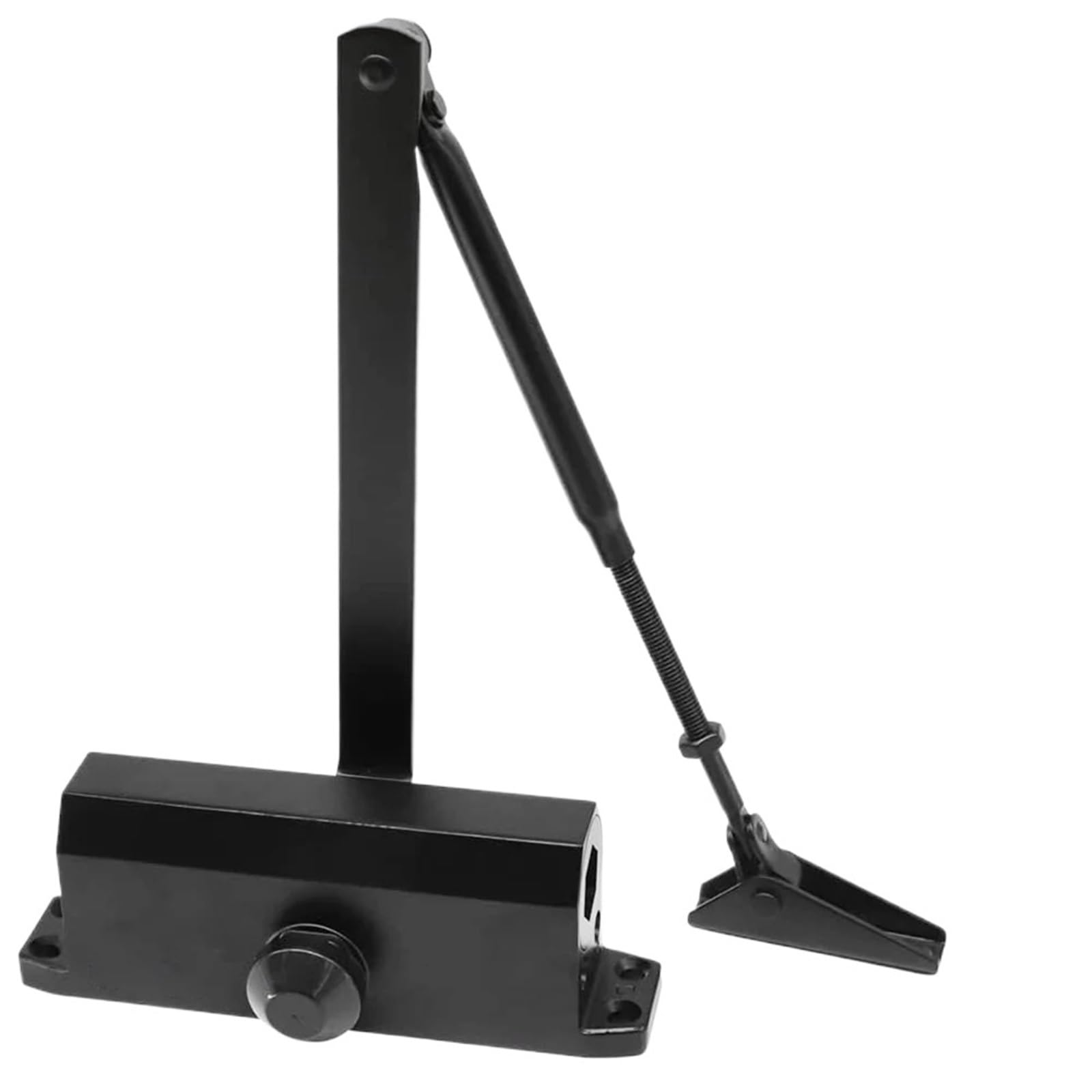 Automatic Gate Closer Hydraulic Adjustable Speed Positioning Door Stop Protective Door Holder Hardware