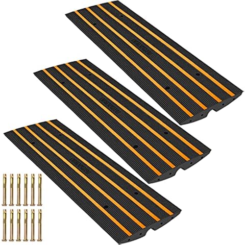 VEVOR 3 Pack Driveway Curb Ramp Cover
