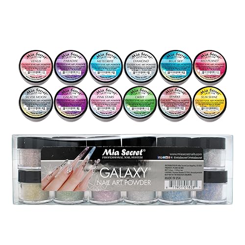 MIA SECRET Nail Art Powder - Galaxy Collection