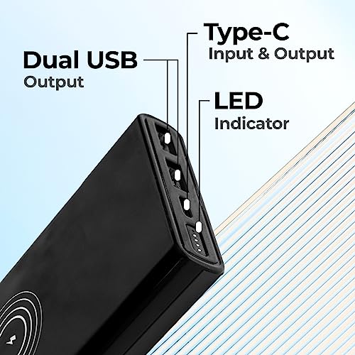 Compare Zebronics MW55 10000mAh Capacity with 22.5W max. Output / 15W