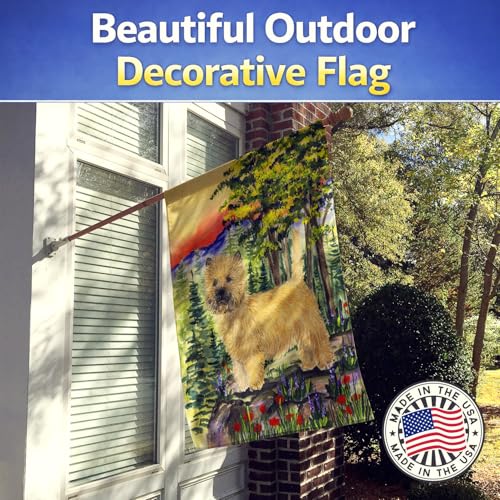 Cairn Terrier Flag grand drapeau toile décorative extérieure multicolore - 4