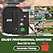 ZOHAN Upgraded Shot Timer for Shooting Competition - Shot Timers for Firearms with Improved Loud Buzzer, Dry Fire Practice, RO use, Total 4 Shooting Modes, Include Longlife Battery - with a Case