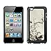 Produktbild Soft Silicone Rubber Case Hard Cover Protective Accessory Compatible with Apple IPod Touch 4 - Design Japanese Flowers