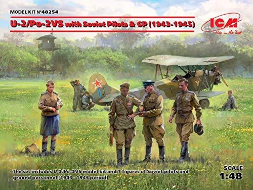 ICM 48254 U-2/Po-2VS med Sovjetiska piloter & GP (1943 1945)