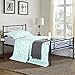 GIME Twin Bed Frames Metal Platform Twin Size Beds Mattress Foundation with Headboard
