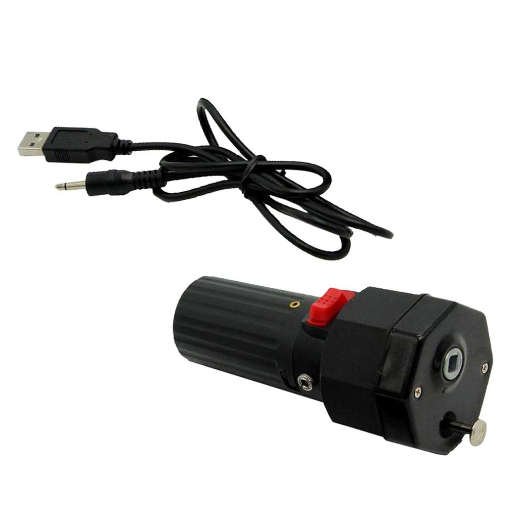 Colcolo DC 5V Moteur de Barbecue pour Tourne Broche Rôtisserie de Barbecue Aluminium