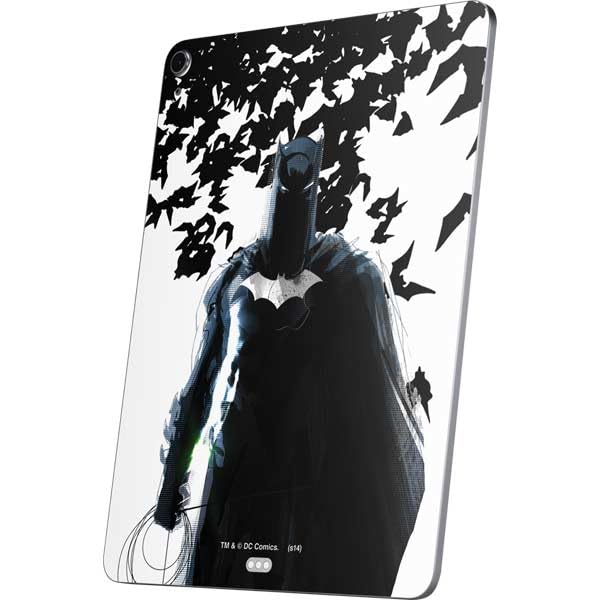 Skinit Decal Tablet Skin Compatible with iPad Air 11in (2024-2025) - Officially Licensed DC Comics Batman Holding Batarang Art Design