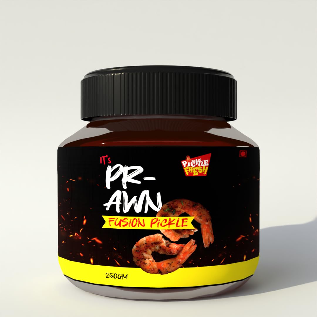 PICKLE FRESH Prawn Pickle | Traditional Flavor | 250g | No Preservatives | No Artificial Colors-image-35