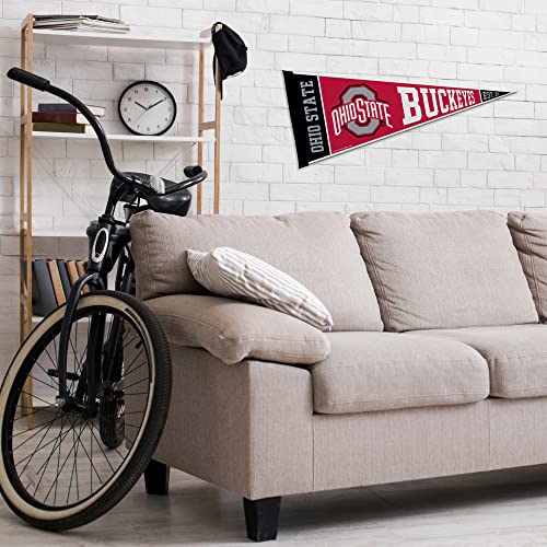 Image of Rico Industries NCAA Exclusive 12 inch x 30 inch Felt Wall Decor Pennant - Great for Home /Bed Room /Man Cave Decor