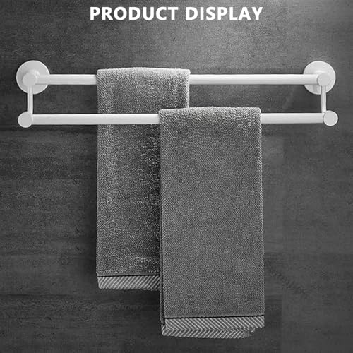 Porte-serviettes mural blanc pour optimiser la salle de bain et cuisine