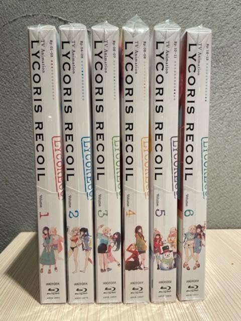 リコリス・リコイル 完全生産限定版 全6巻セット Amazon.co.jp | リコリス・リコイル 完全生産限定版 ブルーレイ 全6巻