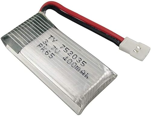 Miniatura 2 de 5 unids 3.7 V 400 mAh batería de litio con cargador 5in1 para H99W JJRC H31 H6C H98 Quadcopter piezas de repuesto modelo avión Drone batería AT-96