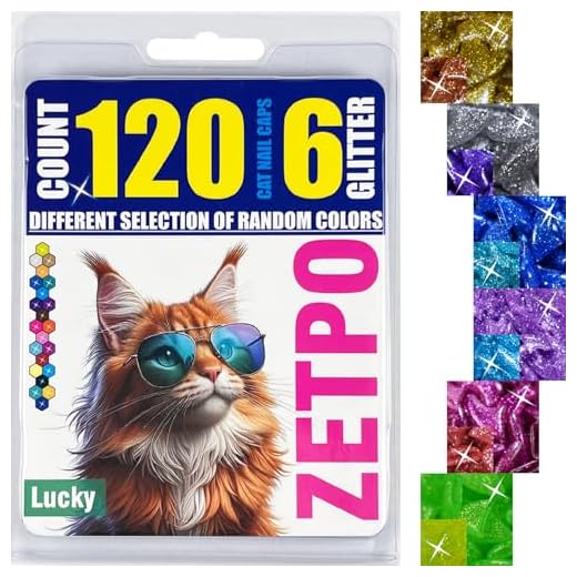 120 pcs Soft Cat Claw Caps