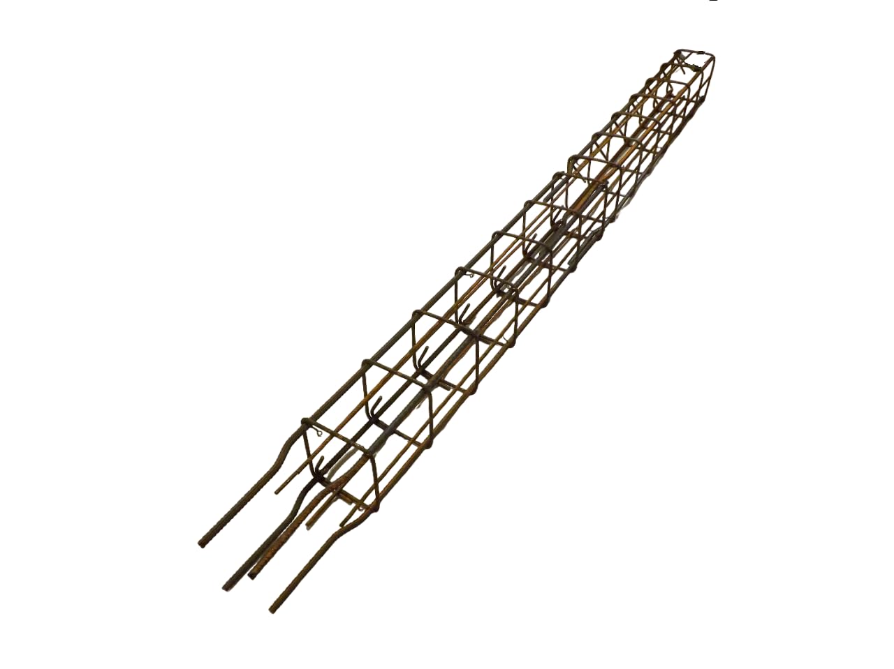 Verstärkter Mattenkorb Steckbar Q188 1m + 4 Stangen 10mm A 100-300mm B 100-300mm