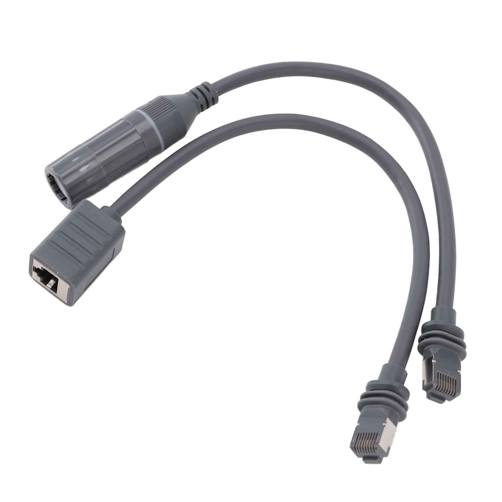 1200Mbps RJ45 Adapter Rectangular Plug and Play Compatible with Computers Laptops Smart TVs