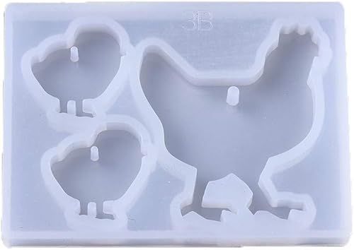 Miniatura 10 de 1 molde de resina de organismo marino de 10 formas, con tema oceánico, molde de fundición de jabón de silicona de 5.4 x 5.9in para resina epoxi UV,