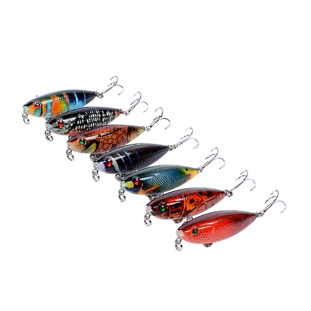 Appâts Durs Crayon Flottant Leurre De Basse Kit De Leurre De Pêche Matériel De Pêche Leurres De Basse Lys De Pêche Appâts Flottants Appâts Réalistes