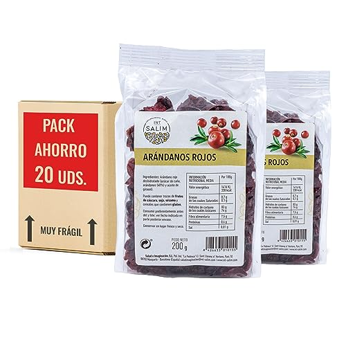 INT SALIM - ARANDANOS MITADES PACK 20 UDS.