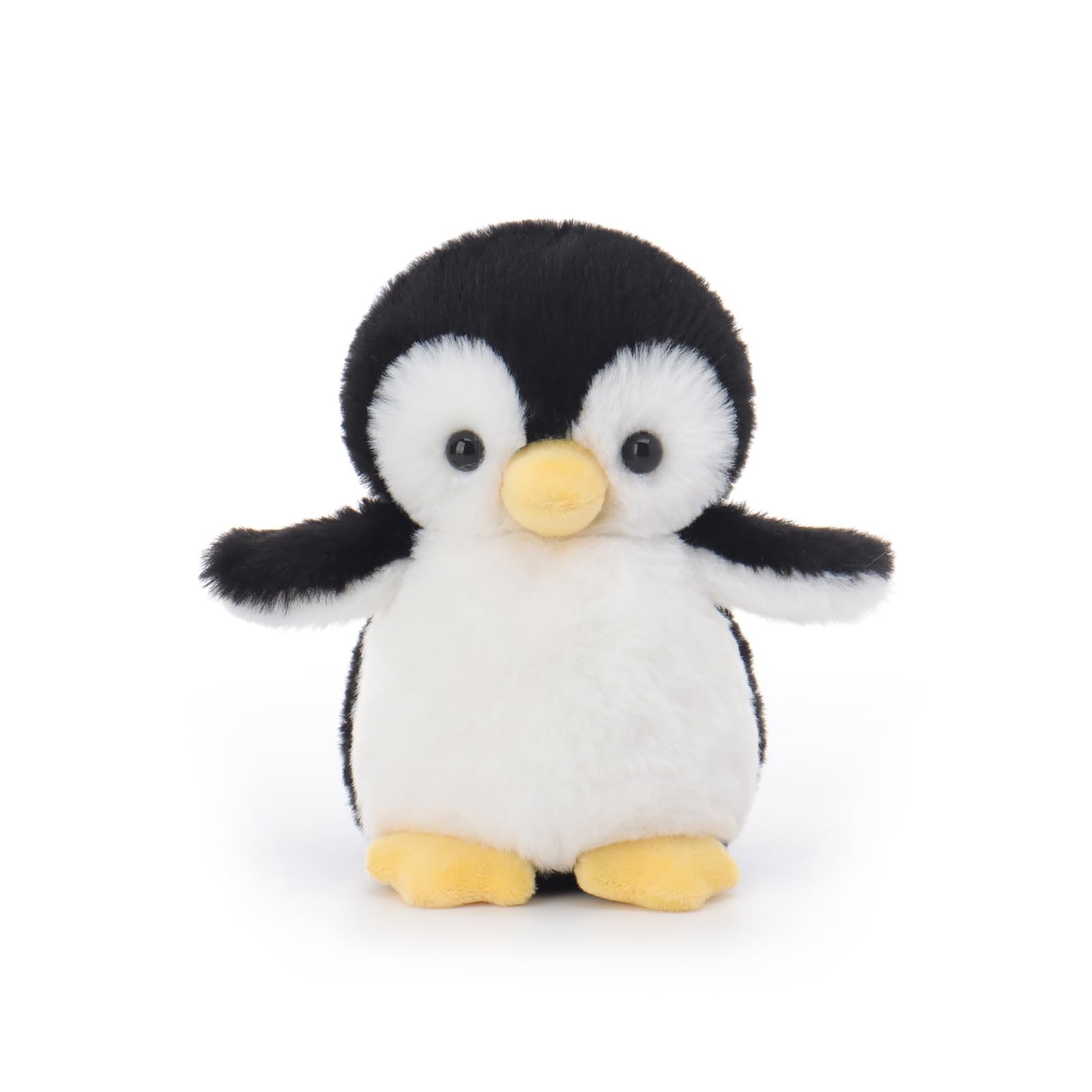Apricot Lamb Childlike Penguin Plushies Stuffed Animals for Baby Girl and Boy Soft Cute Plush Toys for Kids 6.3 Inches