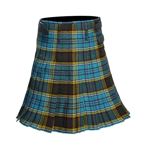 Image of 8 Yard Mens Kilt - Authentic Tartan Kilt for Men Highland Outfit for Weddings & Traditional Scottish Wear