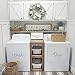 Produktbild BLOUR 2 PCS Waschküche Abziehbilder Waschen und Trocknen Vinyl Aufkleber Wäscherei Organizer Für personalisierte Aufkleber Home DIY Zubehör PW940