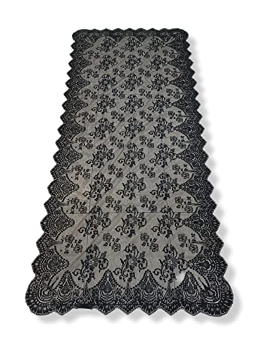 La Parisién MANTILLA ESPAÑOLA SEMANA SANTA NEGRA MEDIANA