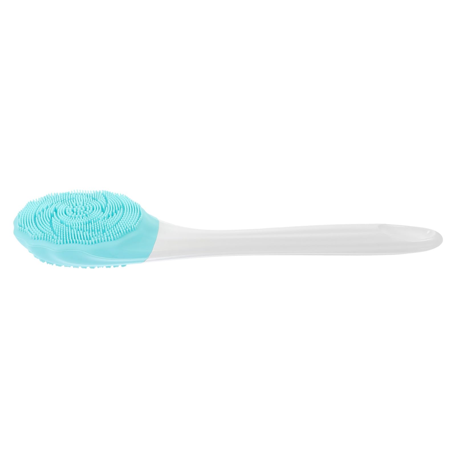 CLISPEED Spazzola da Bagno Elettrica Facile da Usare Durante la Doccia Manico in Abs e Silicone per Profonda della Schiena Adatta per Uomini e Donne