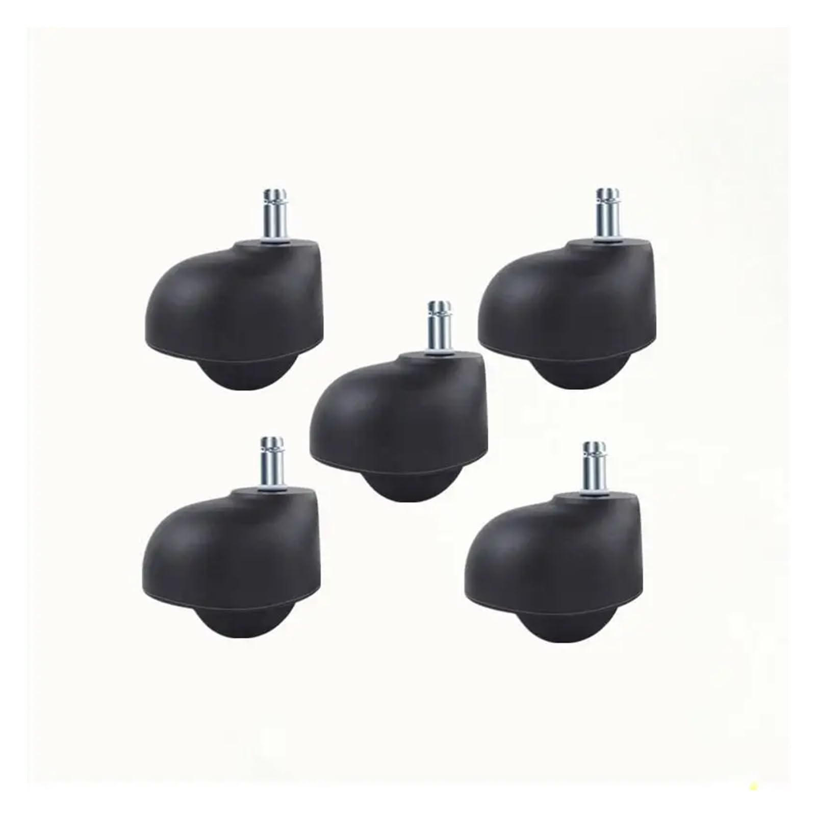 Mxxdmopd Circlip Bread Wheel 5 Pieces/Lot Furniture Foot Wheelchair Computer Rotation Damping Universal Wheel(Circlip Bread Wheel)