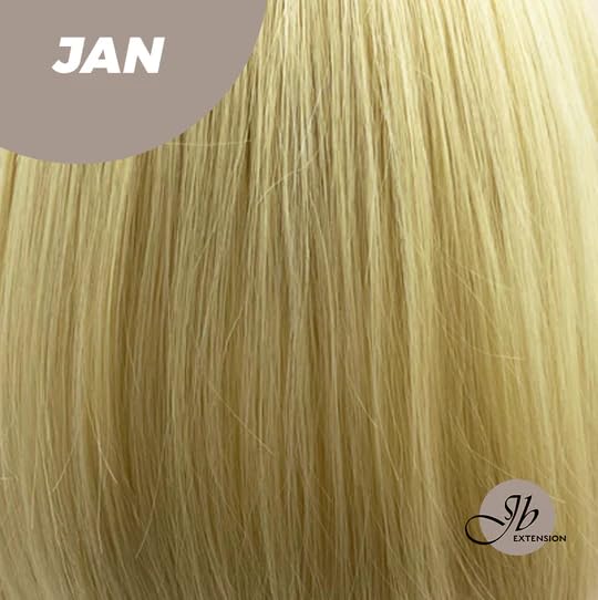 Miniatura 7 de JBEXTENSION JAN - Peluca corta de corte Bob de 12 pulgadas con flequillo, rubio claro, lacio, sin pegamento, pelucas de cabello largo para mujer,