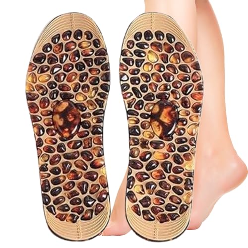 Massageinsålor,Fotsvalgsmassage Innersula med Dämpning | Andningsbar Ergonomisk Dynka för Arbete Hemma Träning Promenad Pendling Stående Vardagsbruk Utomhus