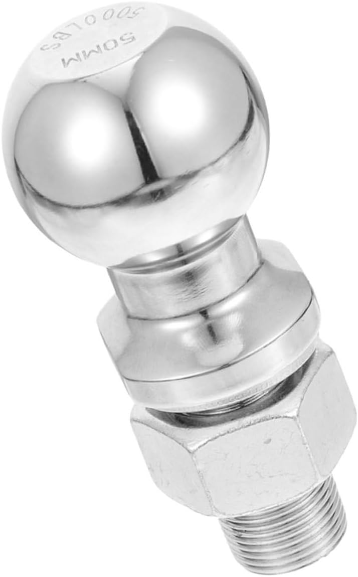Trailer Hitch Ball 3.5 Ton High-Strength Trailer Tow Ball Mount Replacement Parts for Hauling
