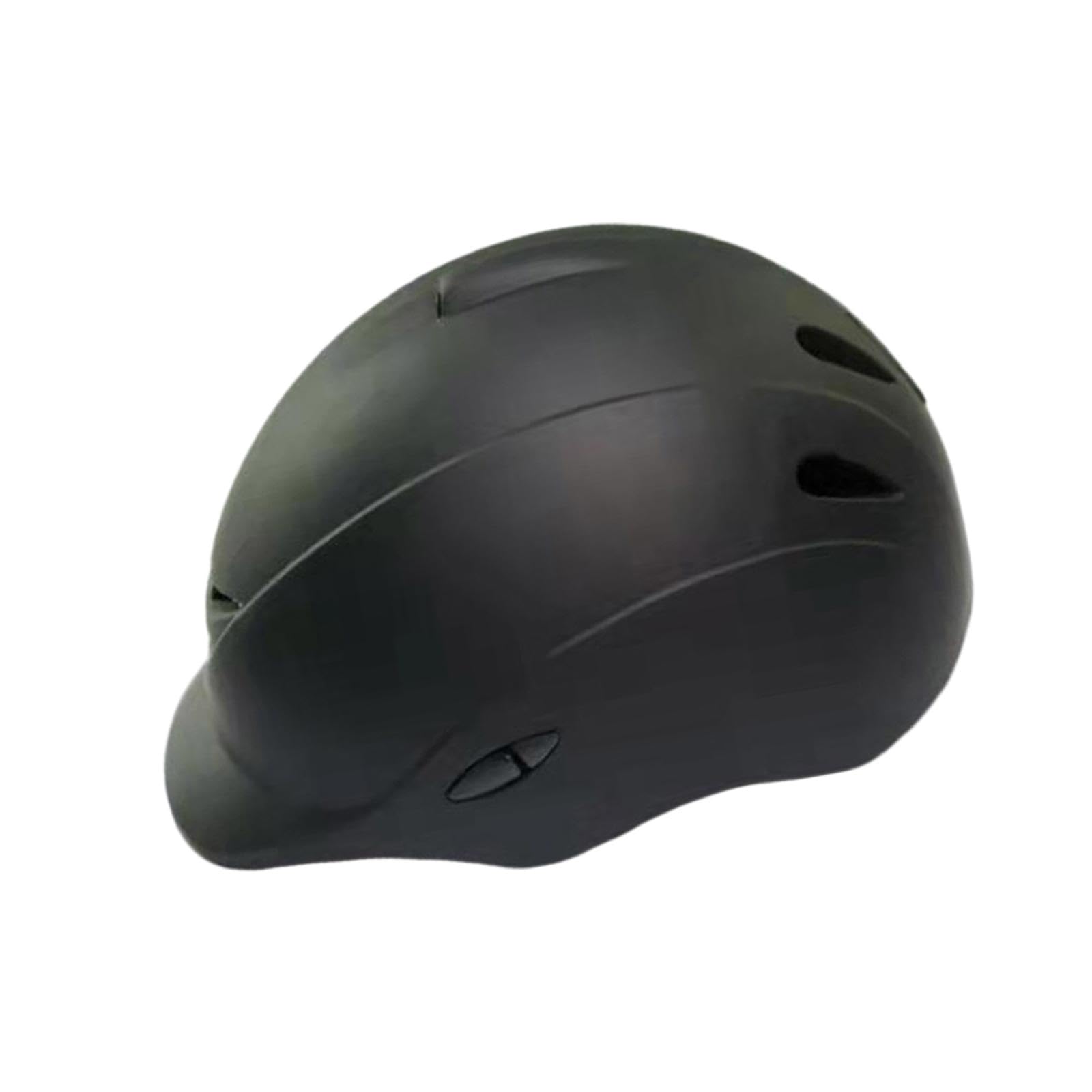 Casco de Equitación con Forro Extraíble, Resistente a Y Transpirable, Casco Ecuestre Profesional para Hombres Y Mujeres, Color Negro.