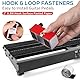 AKLOT Gitarre Pedal Board mit eingebautem Netzteil Gitarren-Effektpedal Aluminiumlegierung Netzteil 48,5 x 13x 4,3cm mit Tasche, Pedalkabel, Klettverschluss