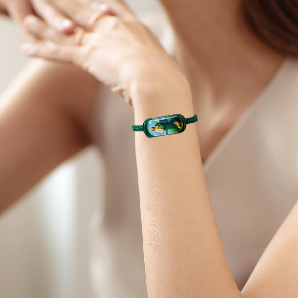 San Judas Bracelet,Green Adjustable St Jude Bracelet For Men Women,Mexican Bracelets Pulsera De San Judas Tadeo,Saint Jude Chain Medalla De San Judas Tadeo Regalos Cristianos Para Hombre y Mujer - Image 7
