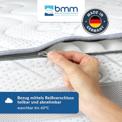 BMM Matratze 180x200cm Komfort 23 H4 extra fest/Kaltschaummatratze Öko-Tex...