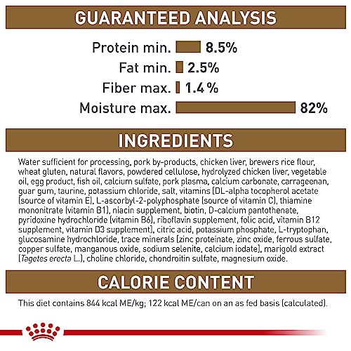 Royal Canin Feline Health Nutrition Aging 12+ Senior Loaf in Sauce Cat Food, 5.1 oz (Pack of 24)