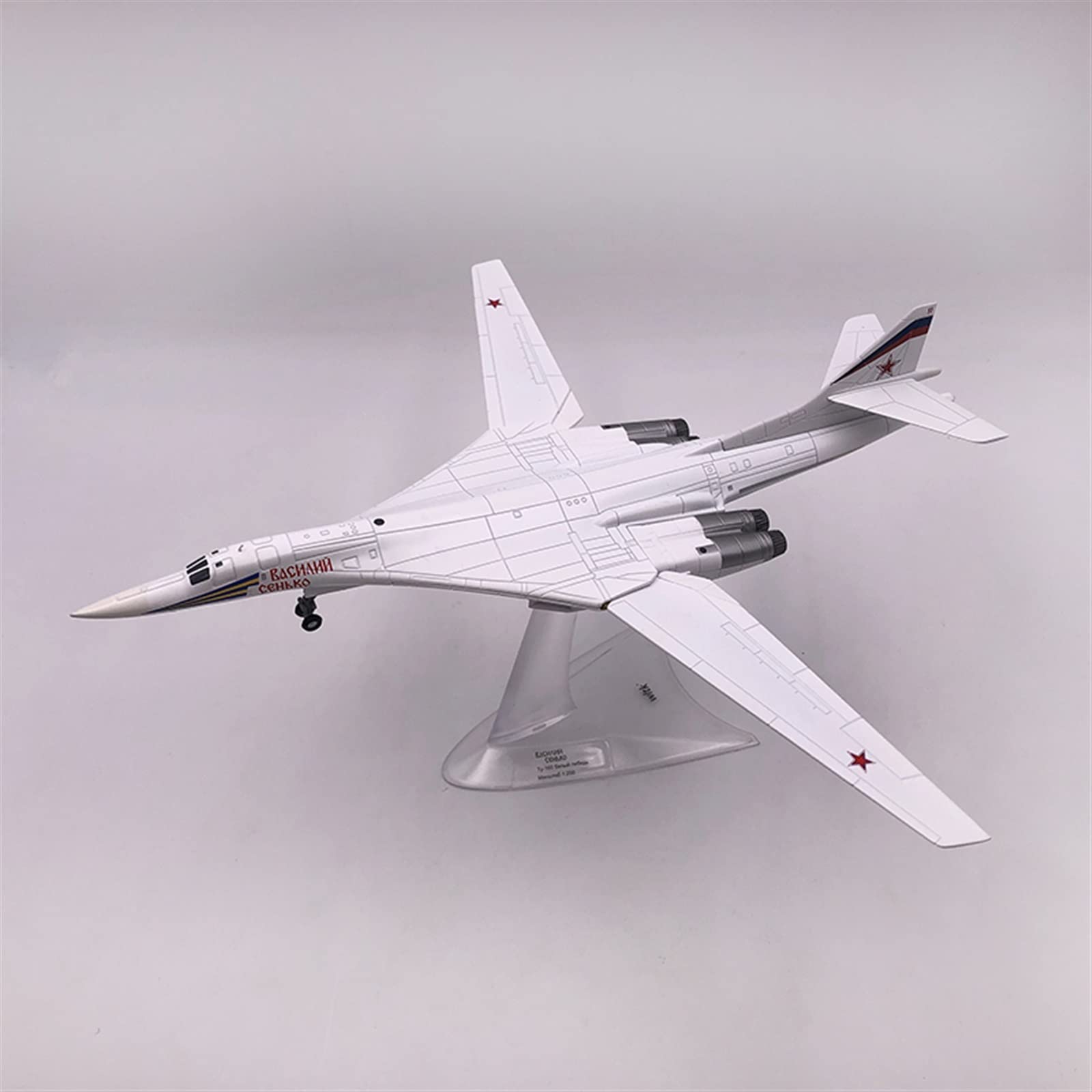 Amazon.co.jp: コピー飛行機モデル 1:200 ロシア Tu-160 戦略爆撃機