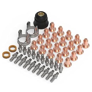 YESWELDER 24PC Plasma Cutting Torch Consumables Sets Tip Electrode of IPT40