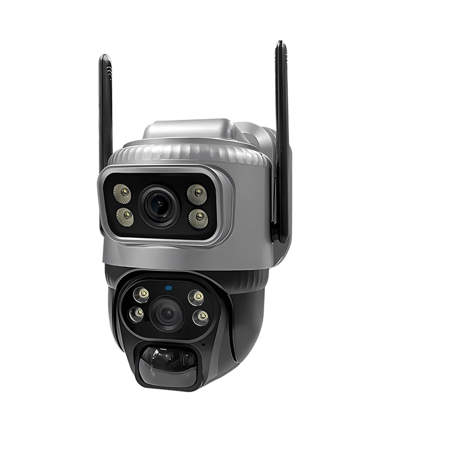 OSHPMBDLYFJ Dual Lens 4G Camera Solar PIR Human Detection Night Vision Waterproof Security Video IP Camara 8MP 4K Battery CCTV Monitor(4G Cam No Card)