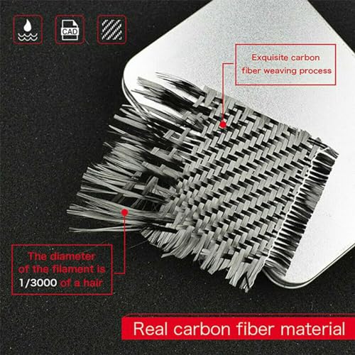 Protector para Portavasos Central Sekhyna Fibra Carbono 2PCS miniatura 7
