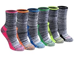 Black Marl Assorted (6 Pairs)